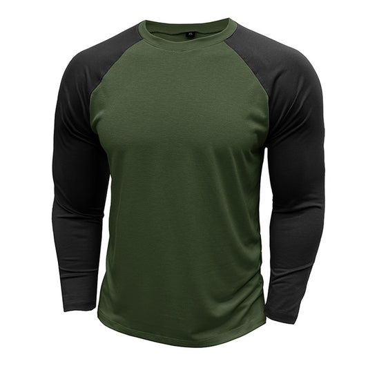 Men's Solid Color Short Sleeve T-Shirt Light Gray